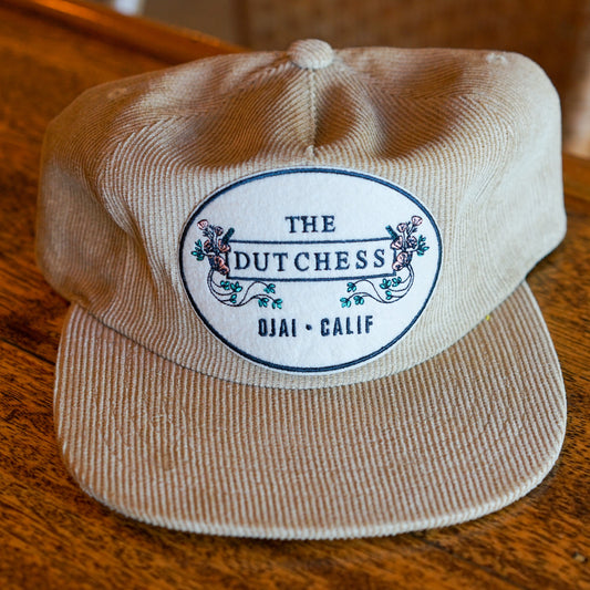 The Dutchess Hat - Tan Corduroy